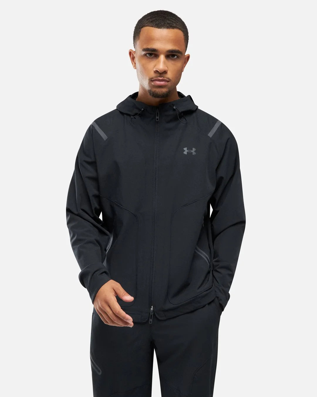 ENSEMBLE U-ARMOUR RUNNING FULL BLACK